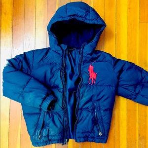 Boys RL Polo puffer winter jacket (Size 6)